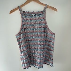 Anthropologie ribbed tank top